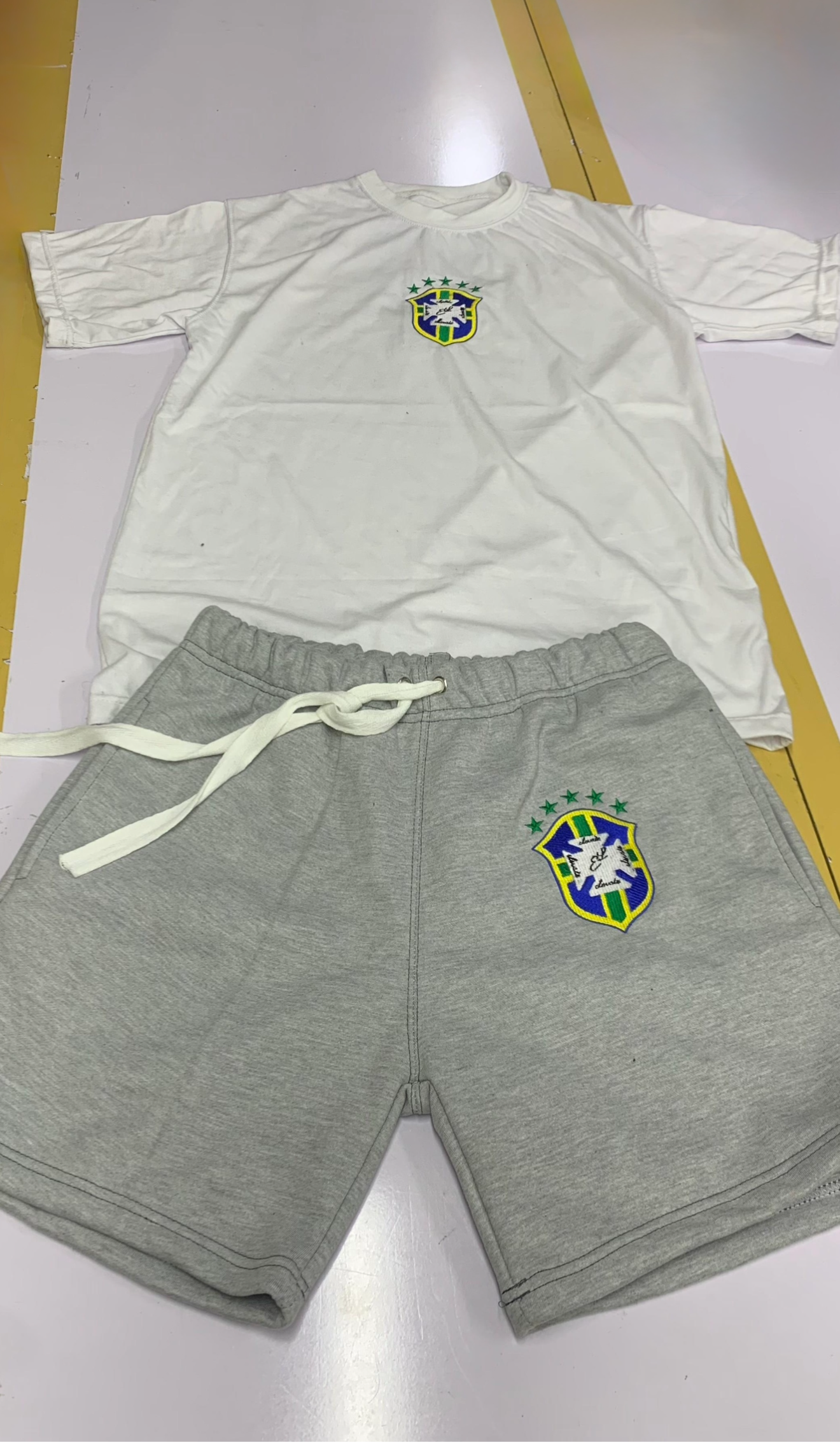 NEW elevate “brazil” grey set