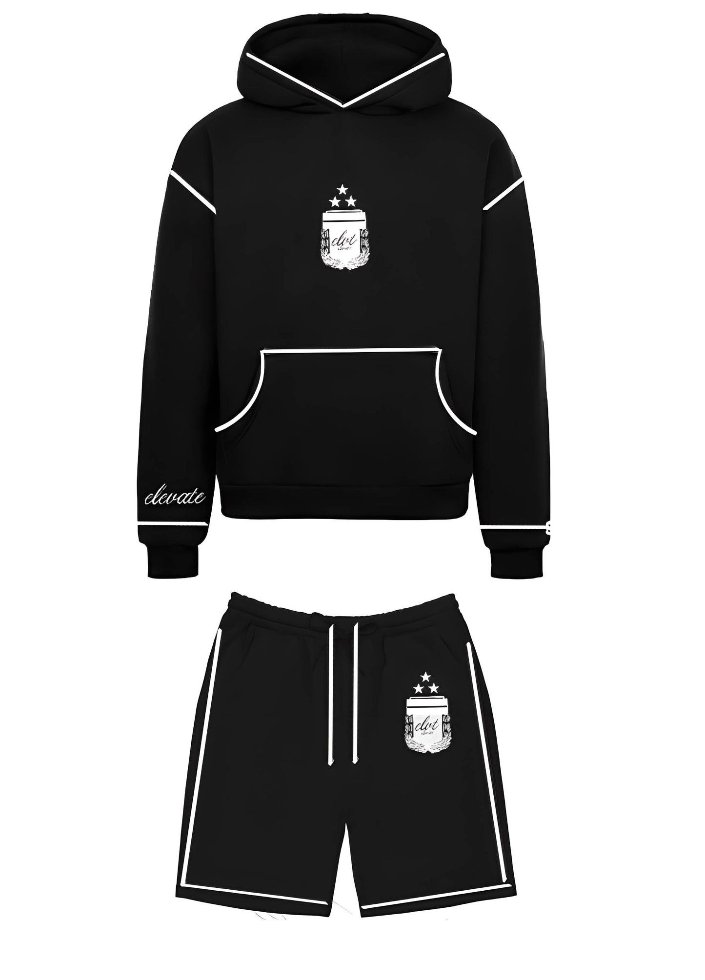 NEW elevate “argentina” black and white set (pre order)
