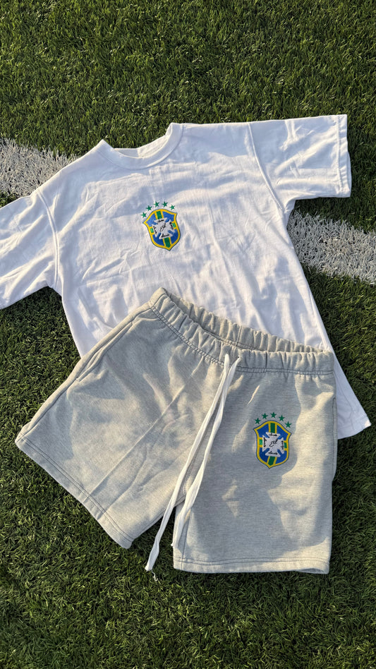 NEW elevate “brazil” grey set