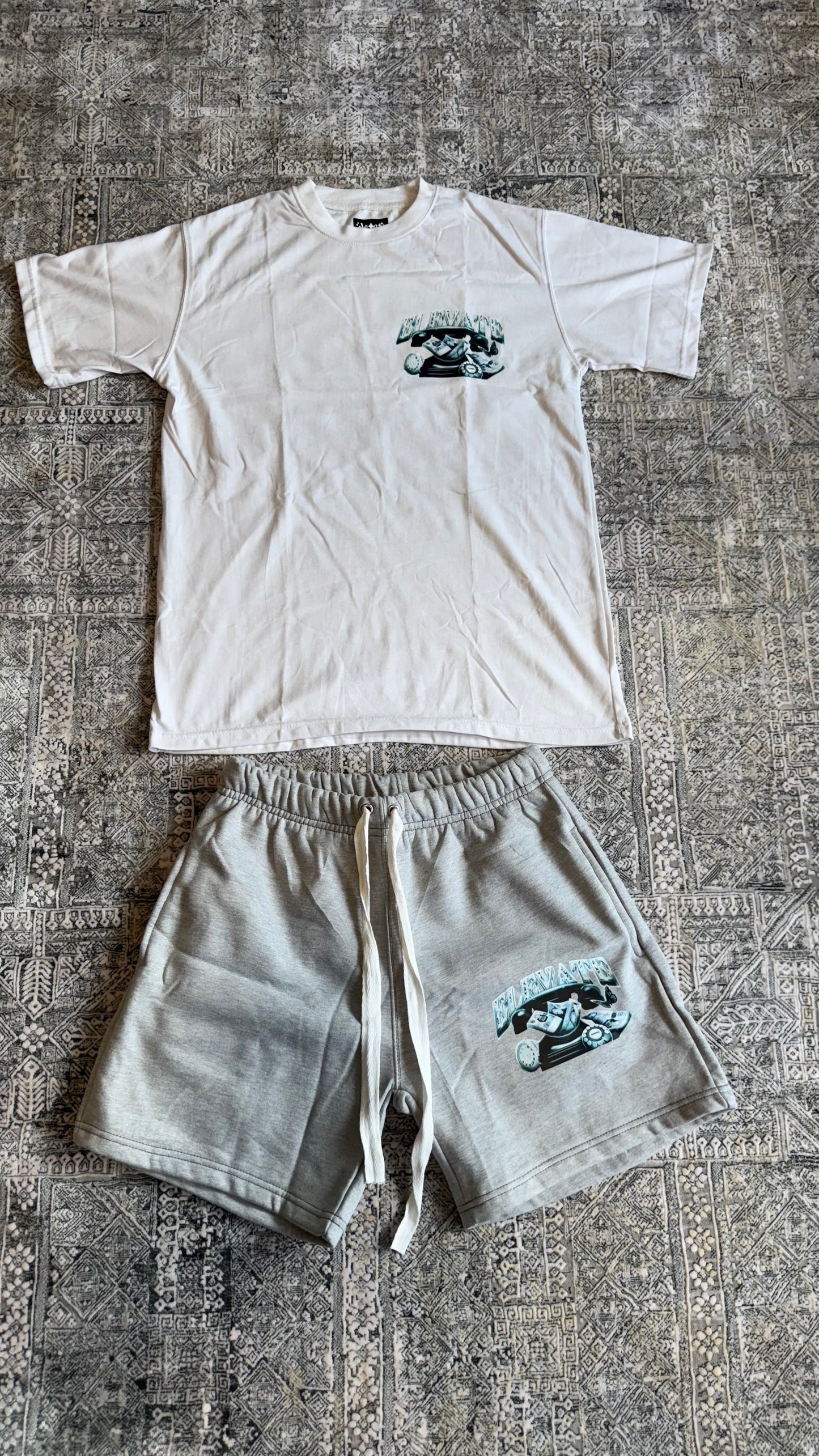 NEW elevate “telephone” grey set