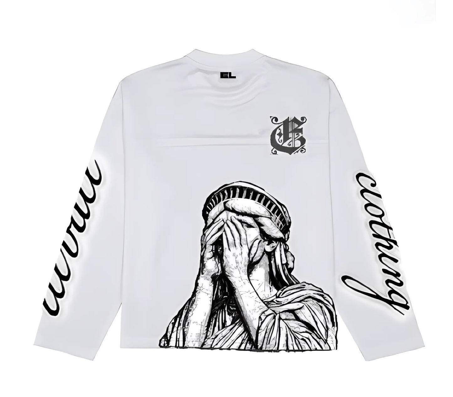 NEW elevate “dead winter” white longsleeve (pre order)