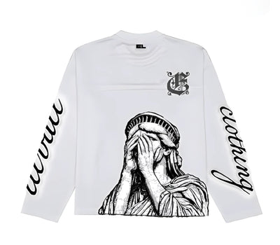 NEW elevate “dead winter” white longsleeve (pre order)