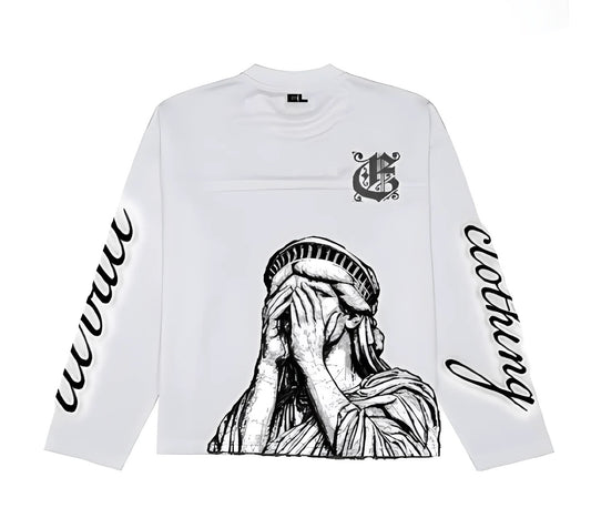 NEW elevate “dead winter” white longsleeve (pre order)
