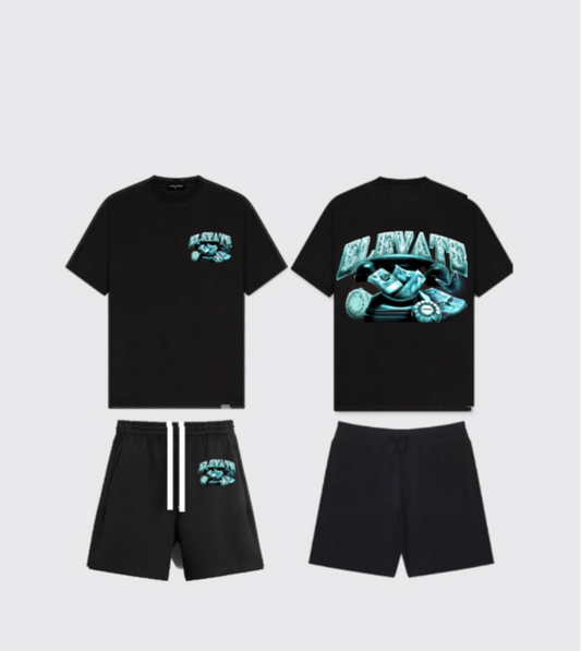 NEW elevate “telephone” black set