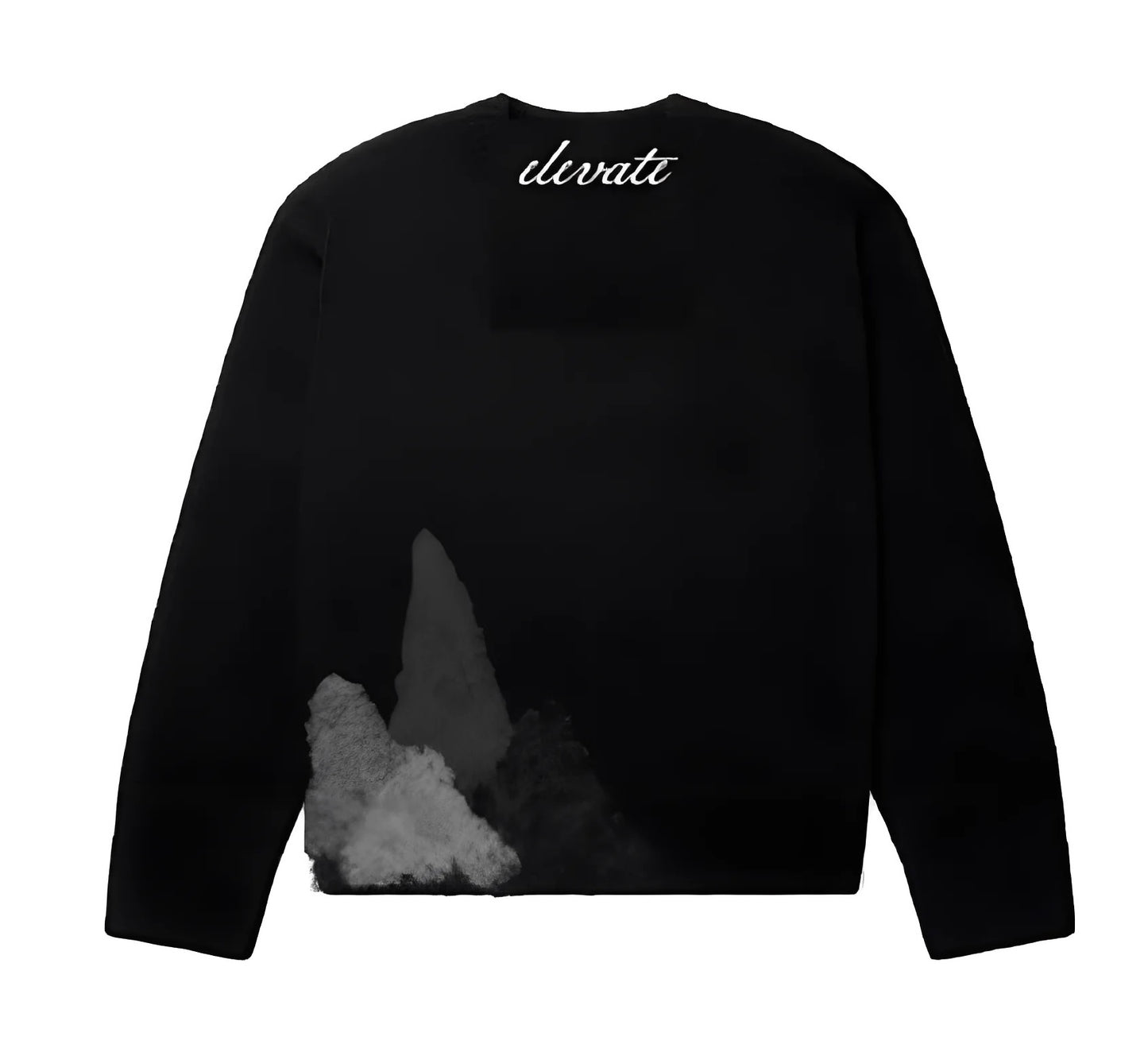 NEW elevate “dead winter” black sweater (pre order)